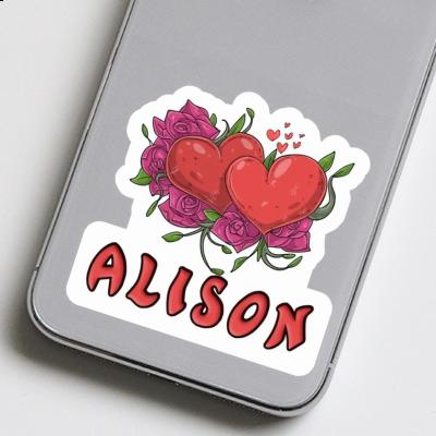 Sticker Alison Heart Laptop Image