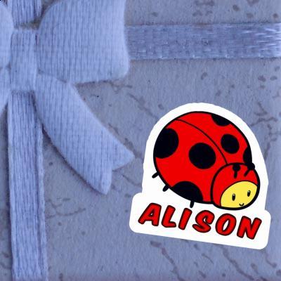 Sticker Alison Ladybug Laptop Image