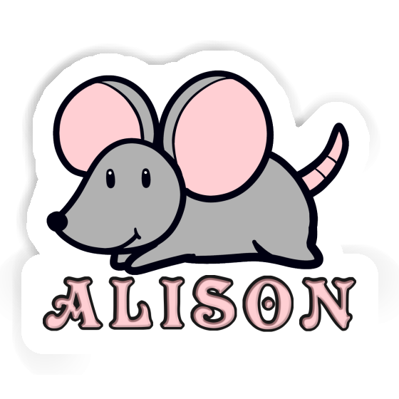 Sticker Alison Mouse Gift package Image