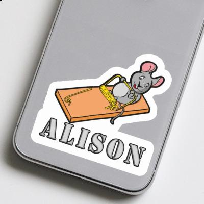 Sticker Alison Mouse Gift package Image