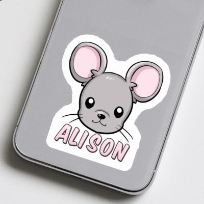 Sticker Mousehead Alison Gift package Image