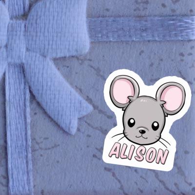 Sticker Mousehead Alison Gift package Image