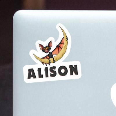 Alison Sticker Moon Laptop Image