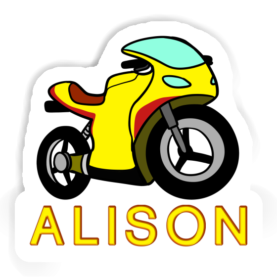 Sticker Alison Motorcycle Image