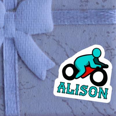 Motorbike Sticker Alison Image