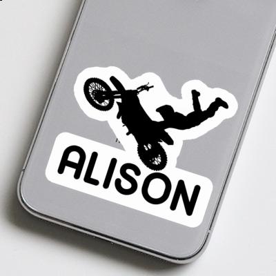 Autocollant Alison Motocrossiste Gift package Image