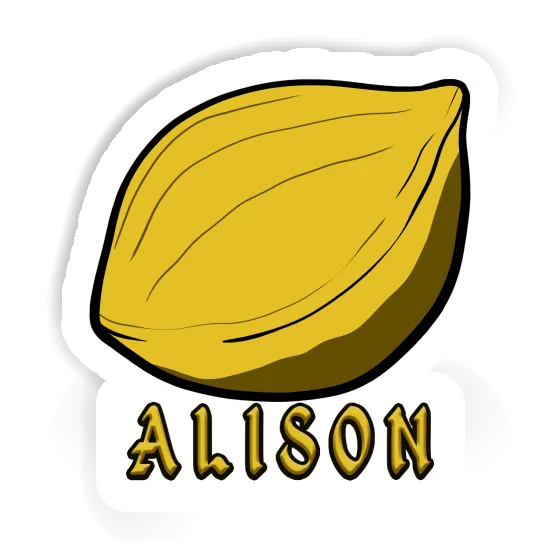 Sticker Nut Alison Laptop Image