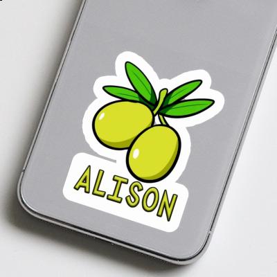 Sticker Alison Olive Gift package Image