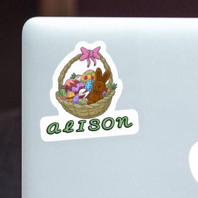 Sticker Easter basket Alison Image