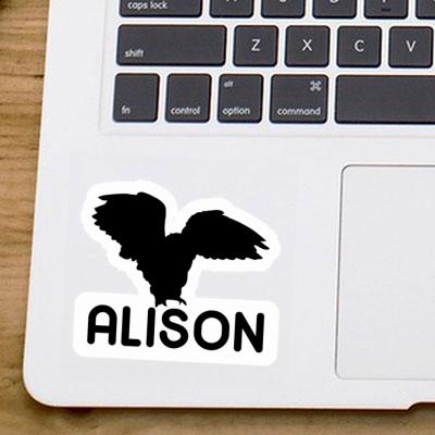 Alison Sticker Owl Laptop Image