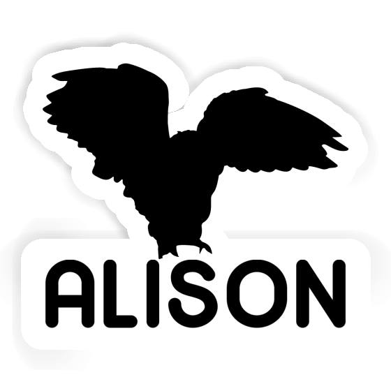 Hibou Autocollant Alison Laptop Image