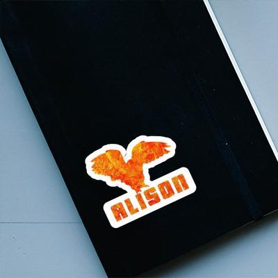 Sticker Alison Eule Laptop Image