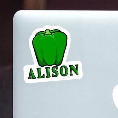 Sticker Alison Paprika Image