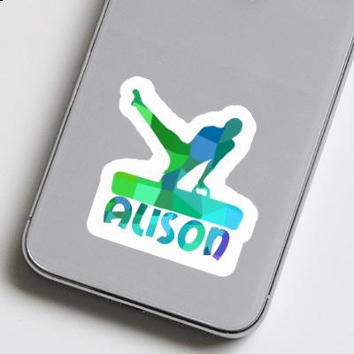 Sticker Alison Gymnast Image