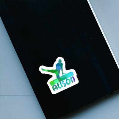 Sticker Alison Gymnast Gift package Image