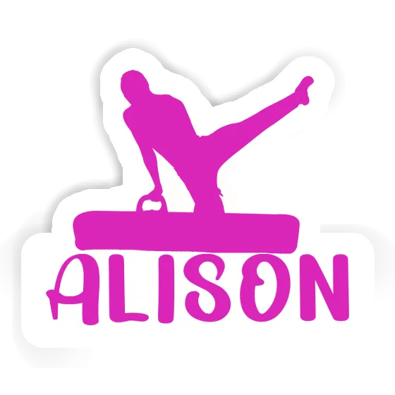 Sticker Gymnast Alison Gift package Image