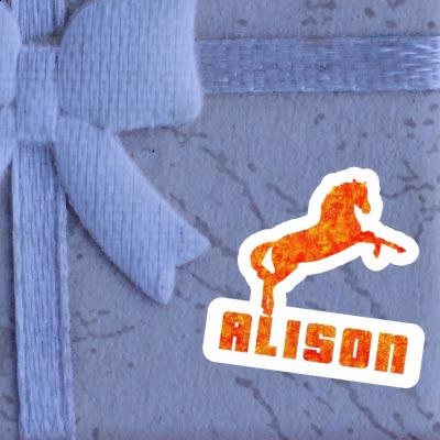 Sticker Pferd Alison Image