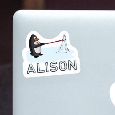 Alison Aufkleber Pinguin Image