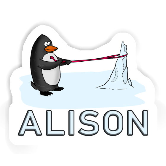 Alison Aufkleber Pinguin Laptop Image