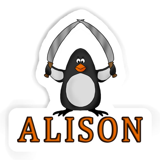 Aufkleber Alison Pinguin Image