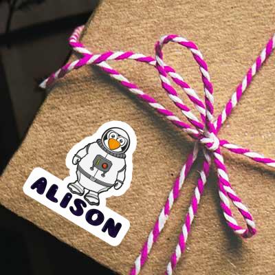 Aufkleber Astronaut Alison Gift package Image