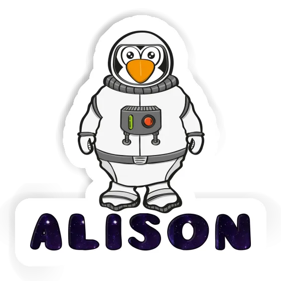 Aufkleber Astronaut Alison Gift package Image