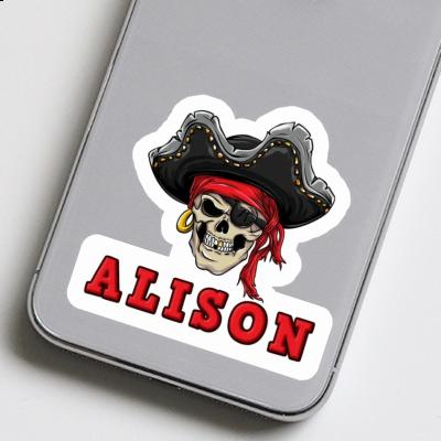 Sticker Pirate-Head Alison Gift package Image