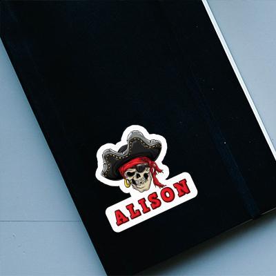 Sticker Pirate-Head Alison Image