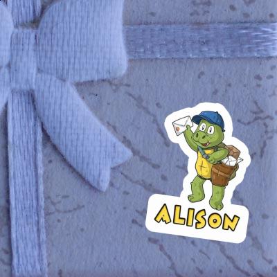 Postman Sticker Alison Gift package Image