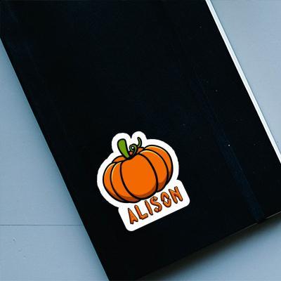 Sticker Alison Pumpkin Gift package Image