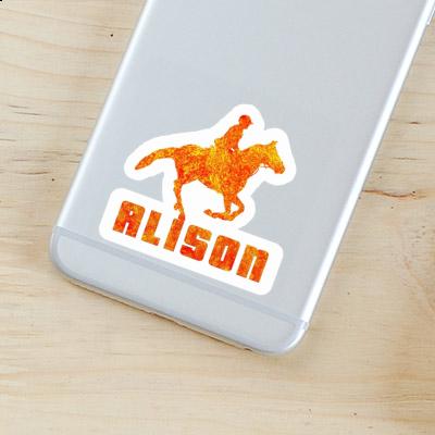 Sticker Horse Rider Alison Gift package Image