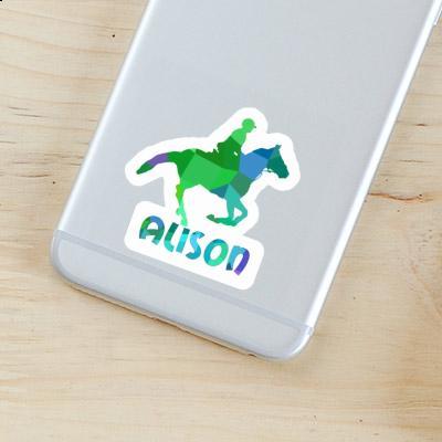 Sticker Alison Horse Rider Gift package Image