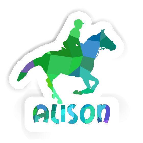 Sticker Alison Horse Rider Gift package Image