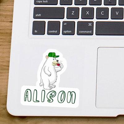 Ice Bear Sticker Alison Image