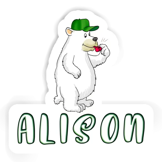 Ice Bear Sticker Alison Gift package Image