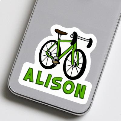 Sticker Bicycle Alison Laptop Image