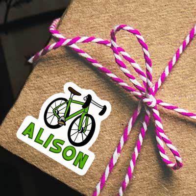 Sticker Bicycle Alison Notebook Image