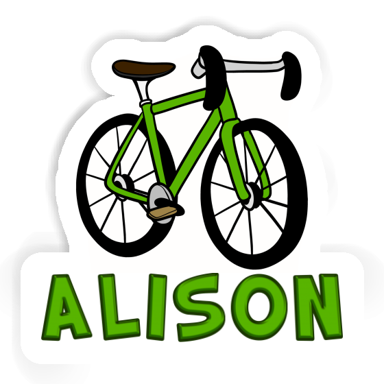 Sticker Bicycle Alison Gift package Image