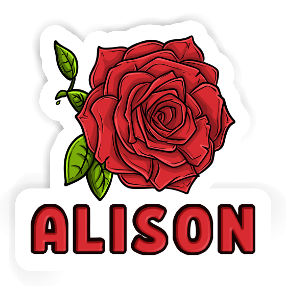 Rose Sticker Alison Gift package Image