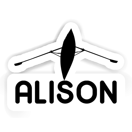 Alison Sticker Rowboat Gift package Image