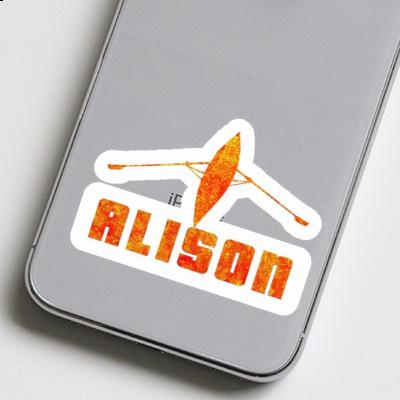 Rowboat Sticker Alison Notebook Image