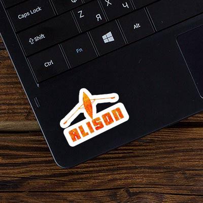 Rowboat Sticker Alison Image