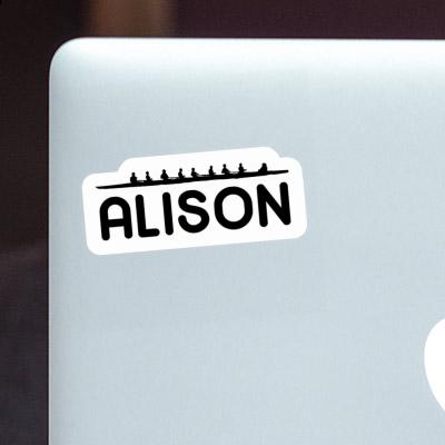 Rowboat Sticker Alison Gift package Image