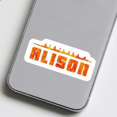 Rowboat Sticker Alison Gift package Image