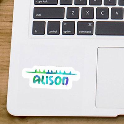 Sticker Rowboat Alison Gift package Image