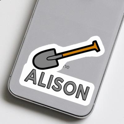 Sticker Alison Shovel Laptop Image