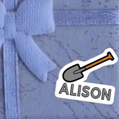 Sticker Alison Shovel Gift package Image