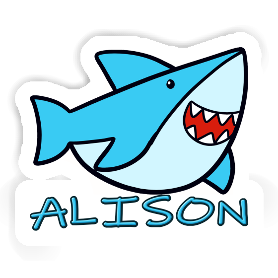 Shark Sticker Alison Gift package Image