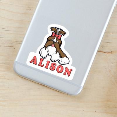 Autocollant Alison Shih Tzu Gift package Image