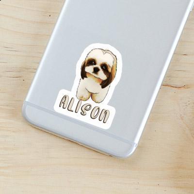 Sticker Shih Tzu Alison Laptop Image